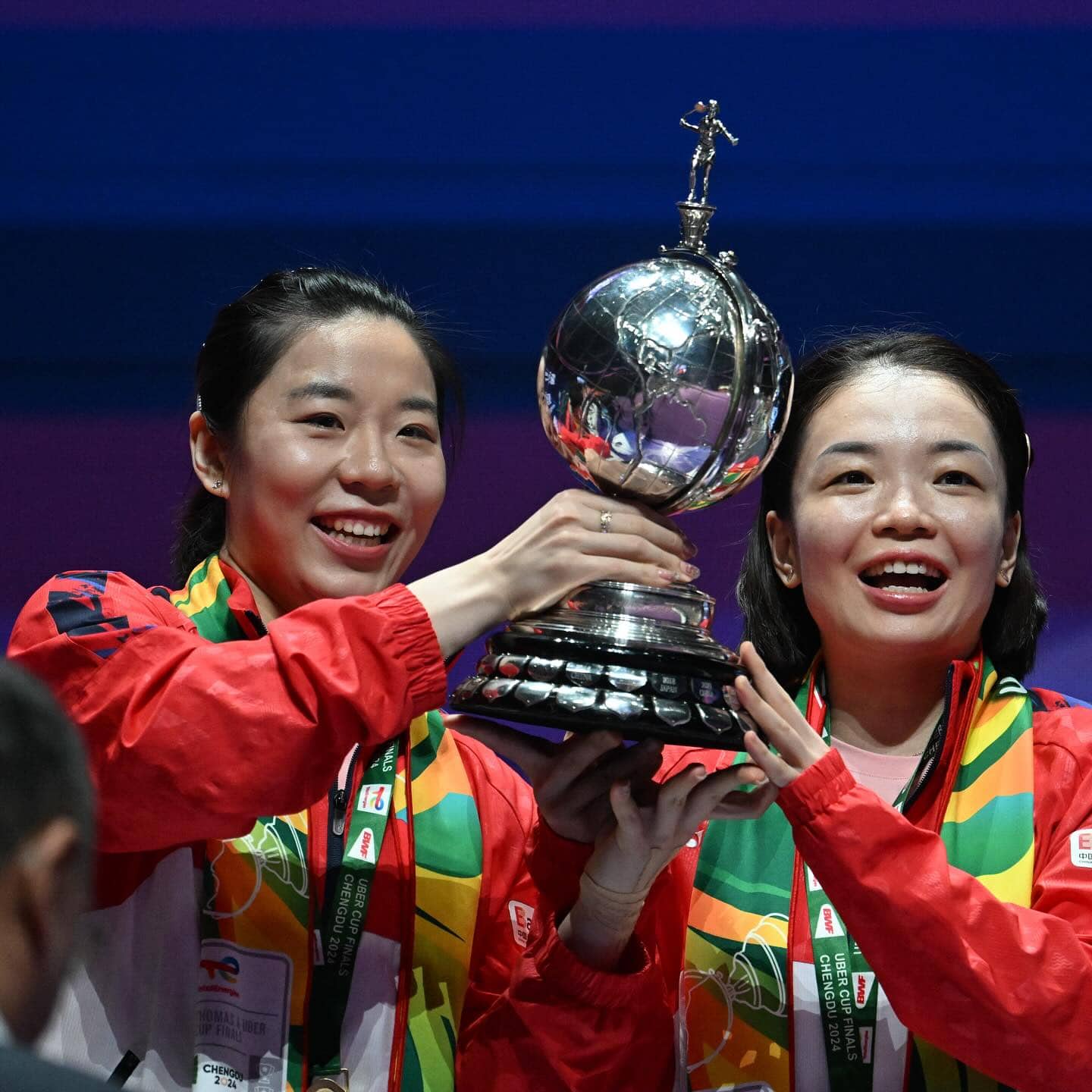Збірні команди Китаю – переможці чемпіонату світу Thomas та Uber Cup!