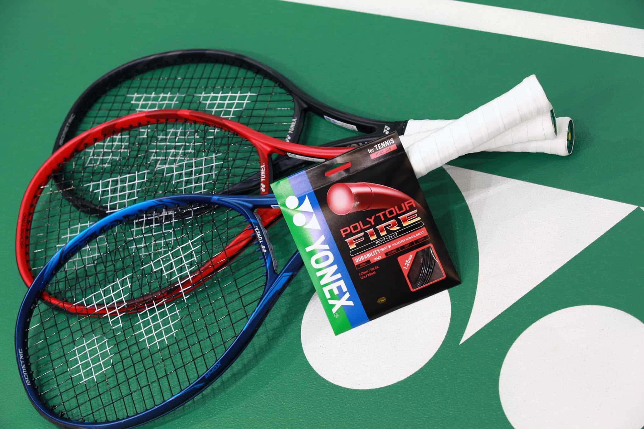 Струна для тенісу Yonex Polytour Fire – це контроль та стабільність.
