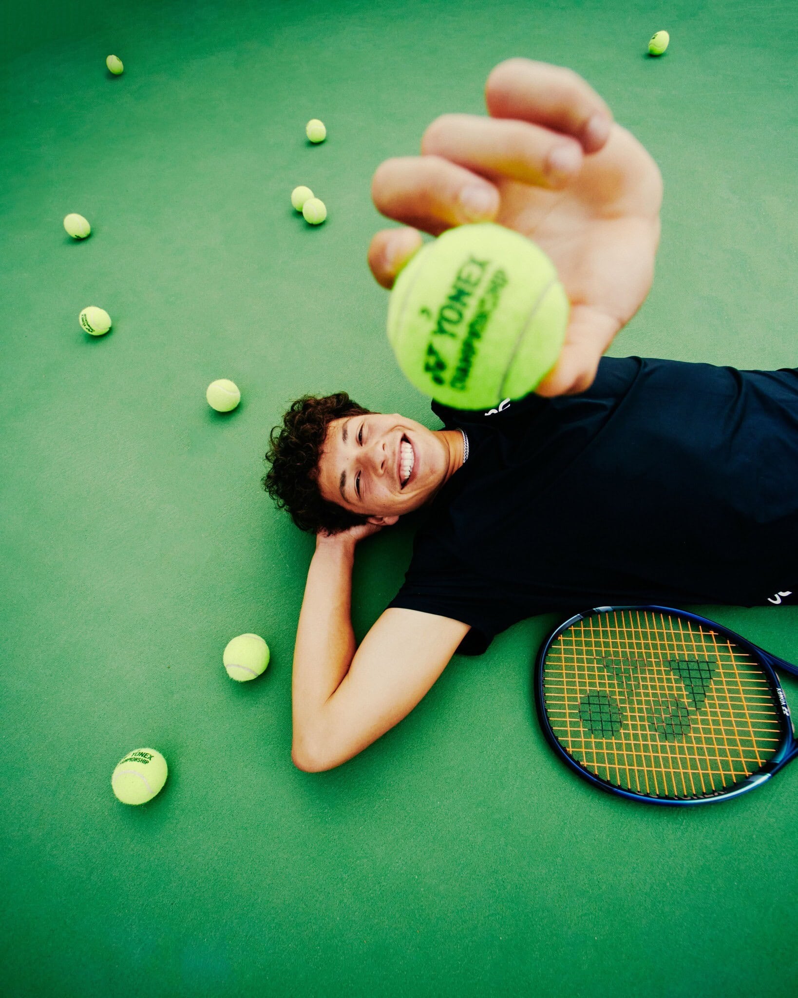 Ben Shelton рекомендує! Тенісні м’ячі Yonex!