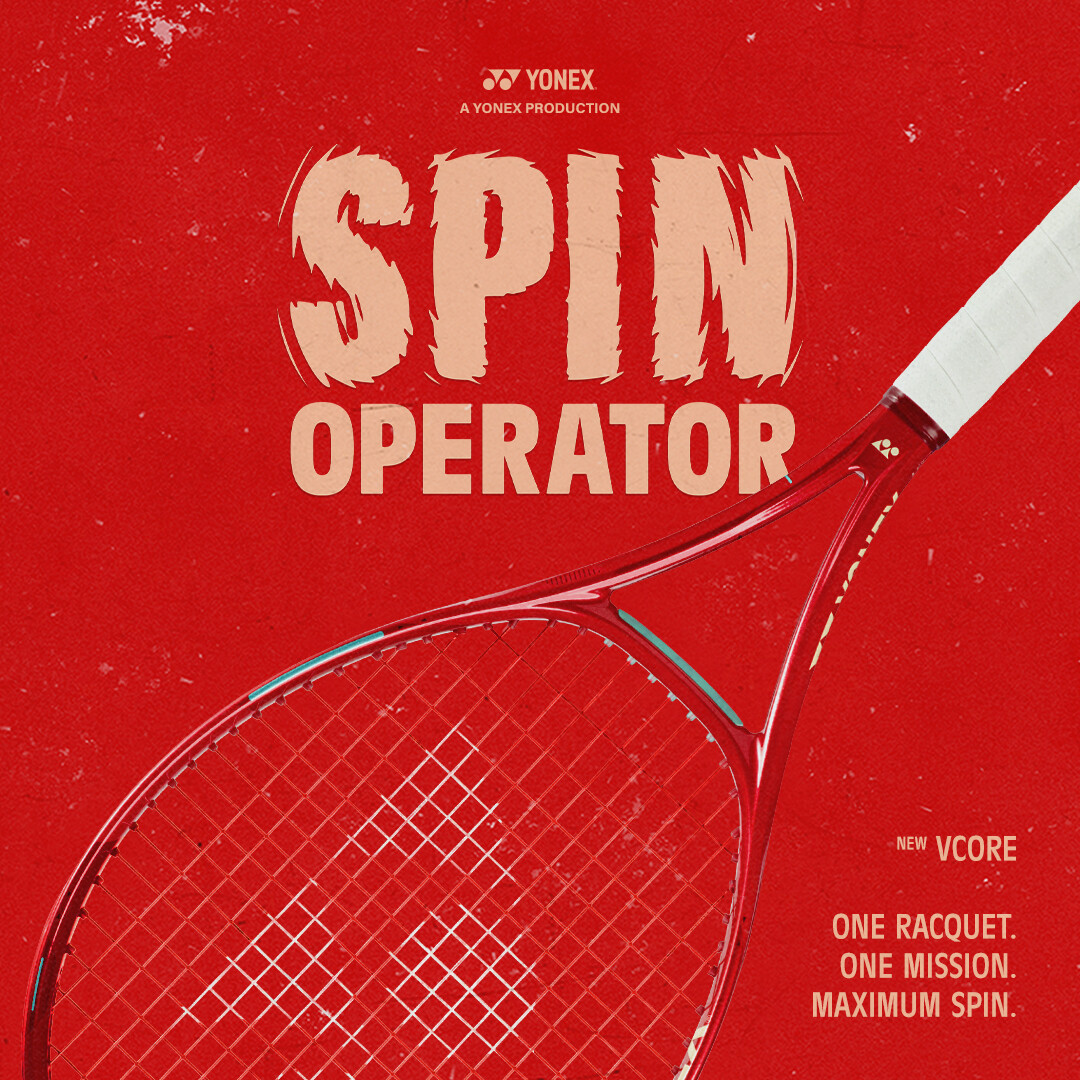Зустрічайте новинку 2026 – тенісну ракетку Yonex VCORE Ruby Red!